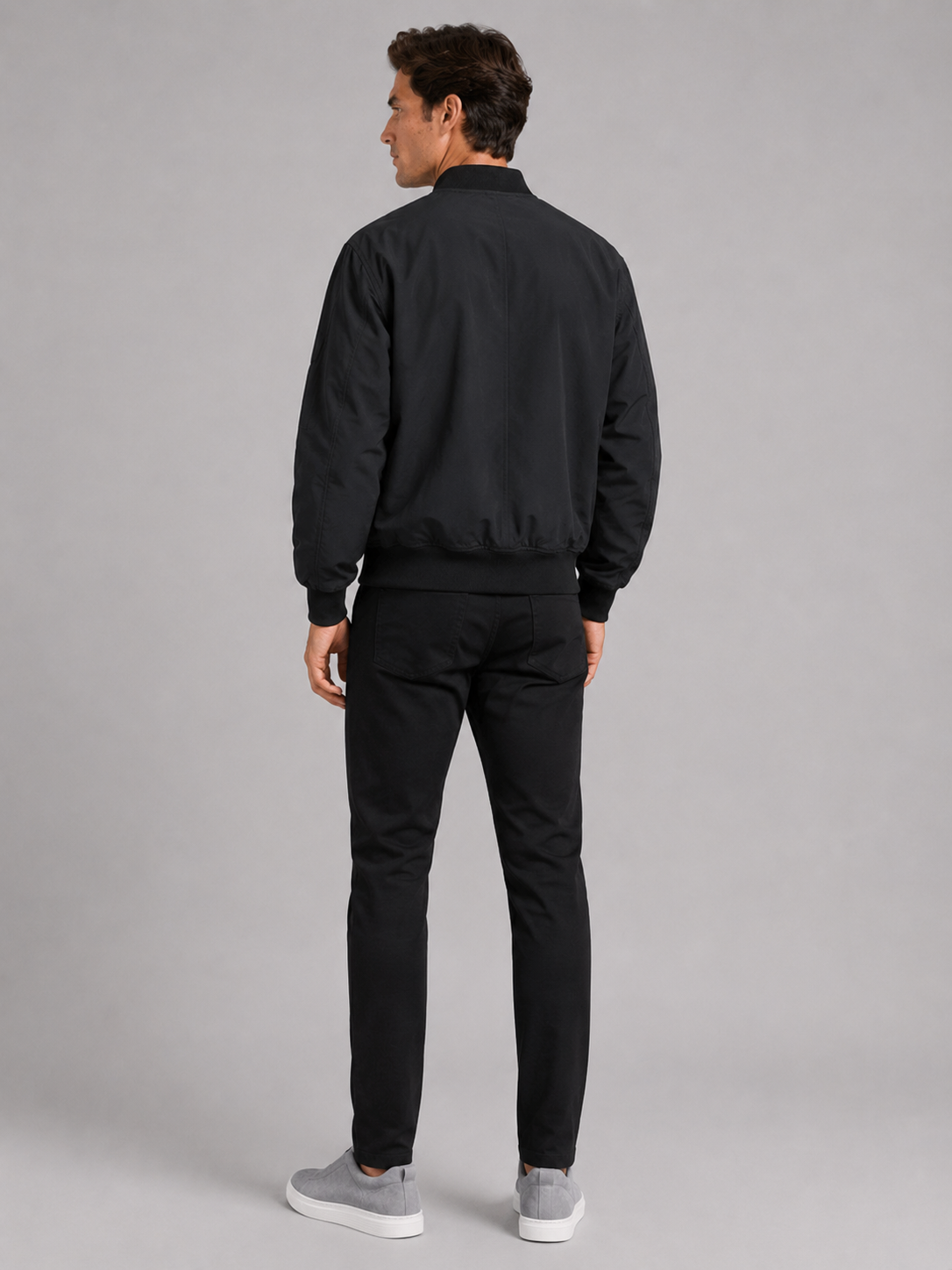 Men’s Bomber Work Wear Jacket Loose Fit Fall Jacket for Everyday and Casual Wear