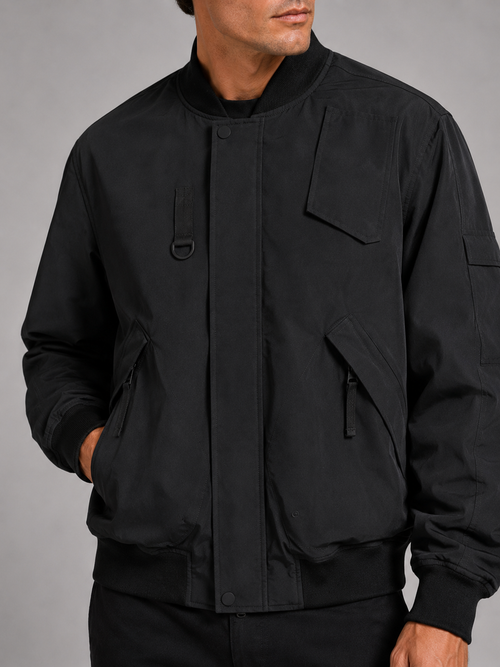 Men’s Bomber Work Wear Jacket Loose Fit Fall Jacket for Everyday and Casual Wear