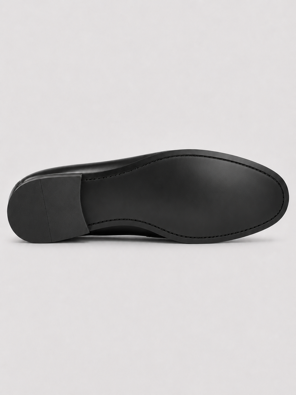 Men’s black slip on driving loafers comfortable leather shoes for smart casual and formal wear