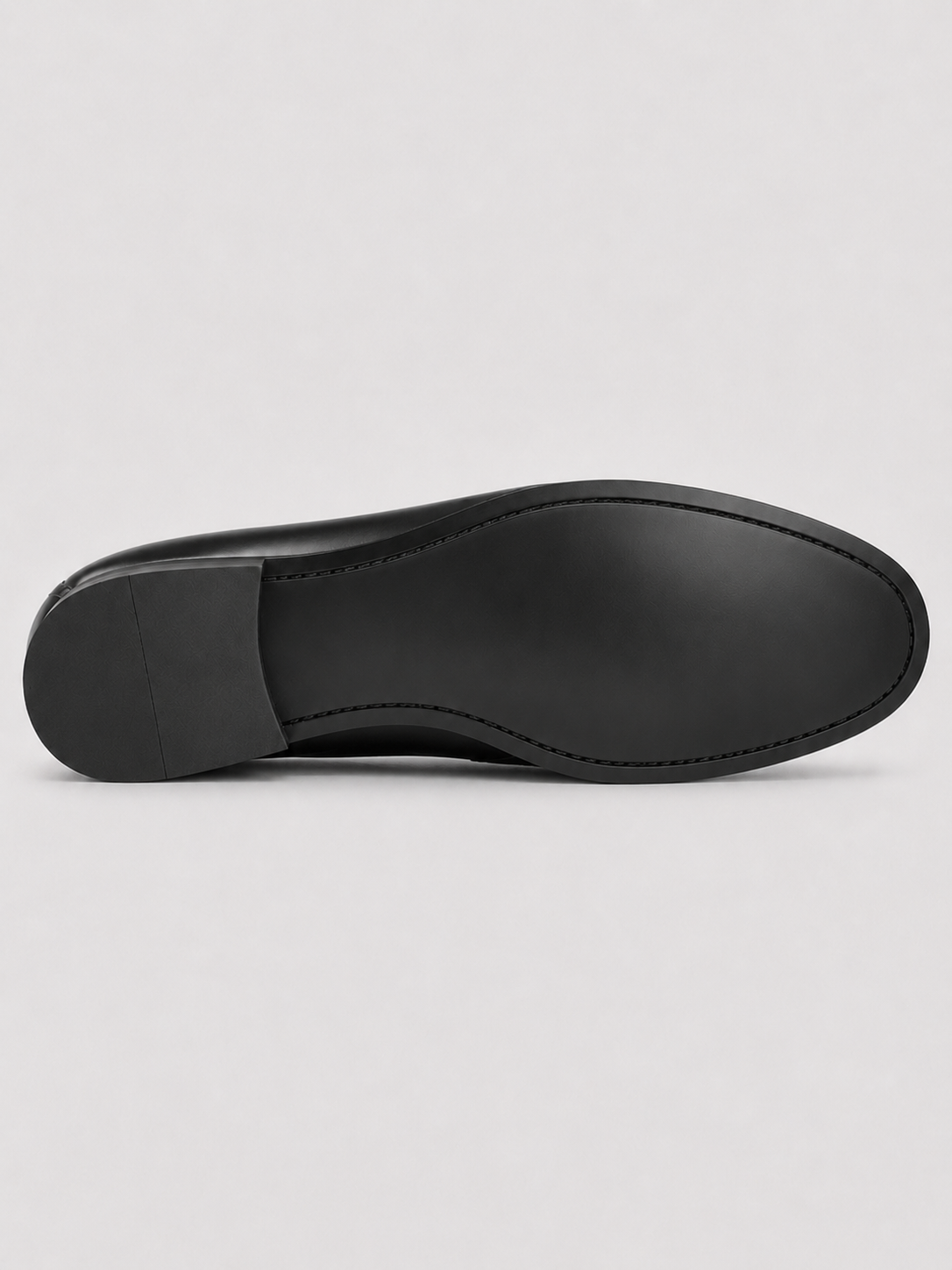 Men’s black slip on driving loafers comfortable leather shoes for smart casual and formal wear