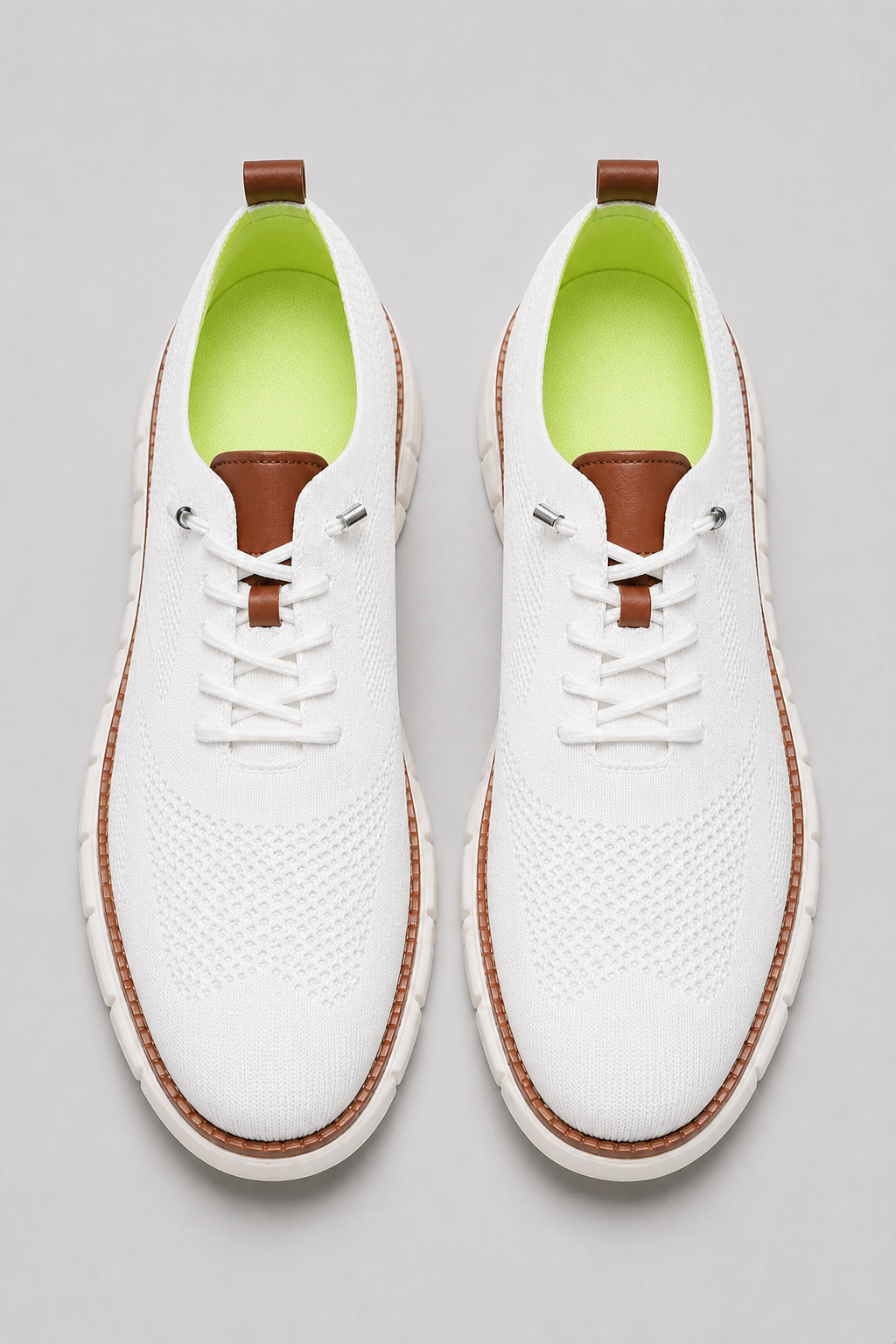 Men’s white breathable casual sneakers comfortable walking shoes for summer outfits